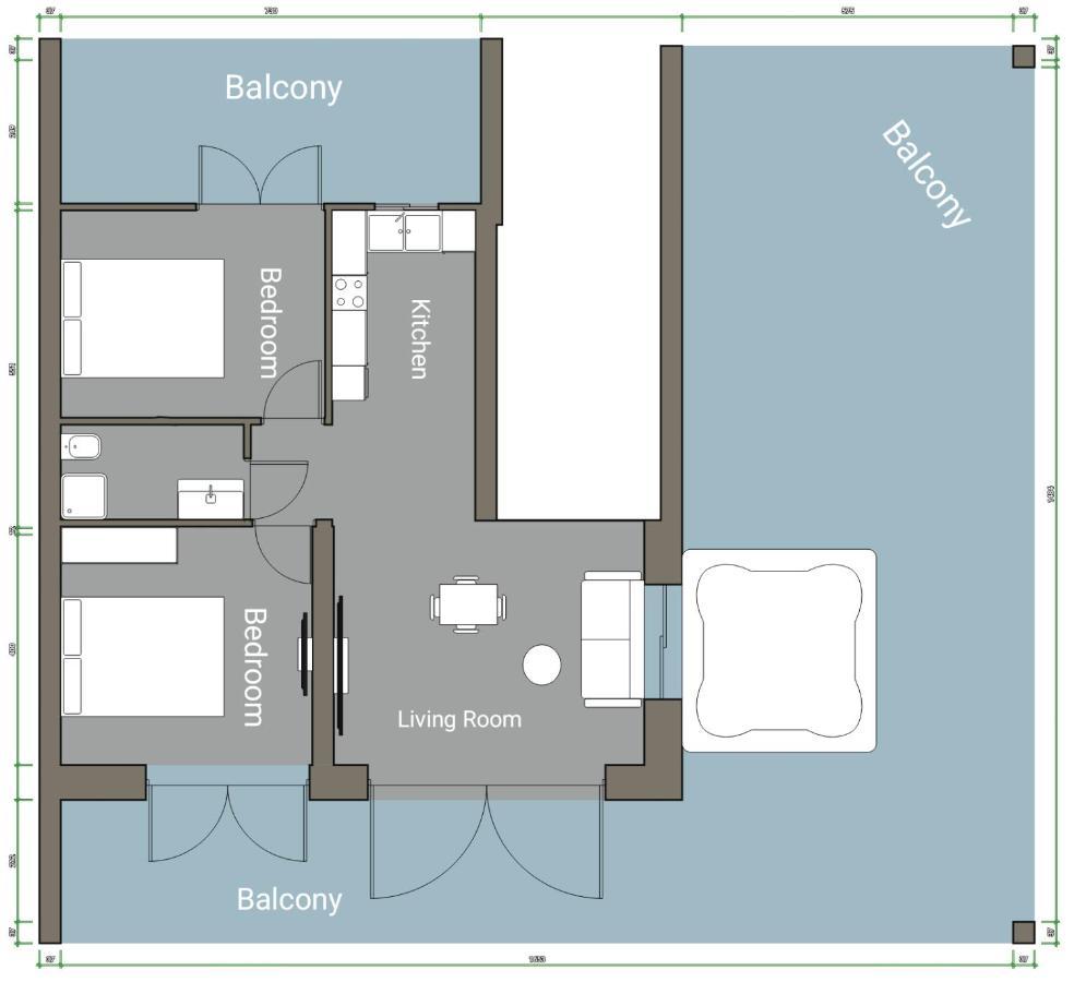 Golden Sky 1 Apartment Peraia  Luaran gambar